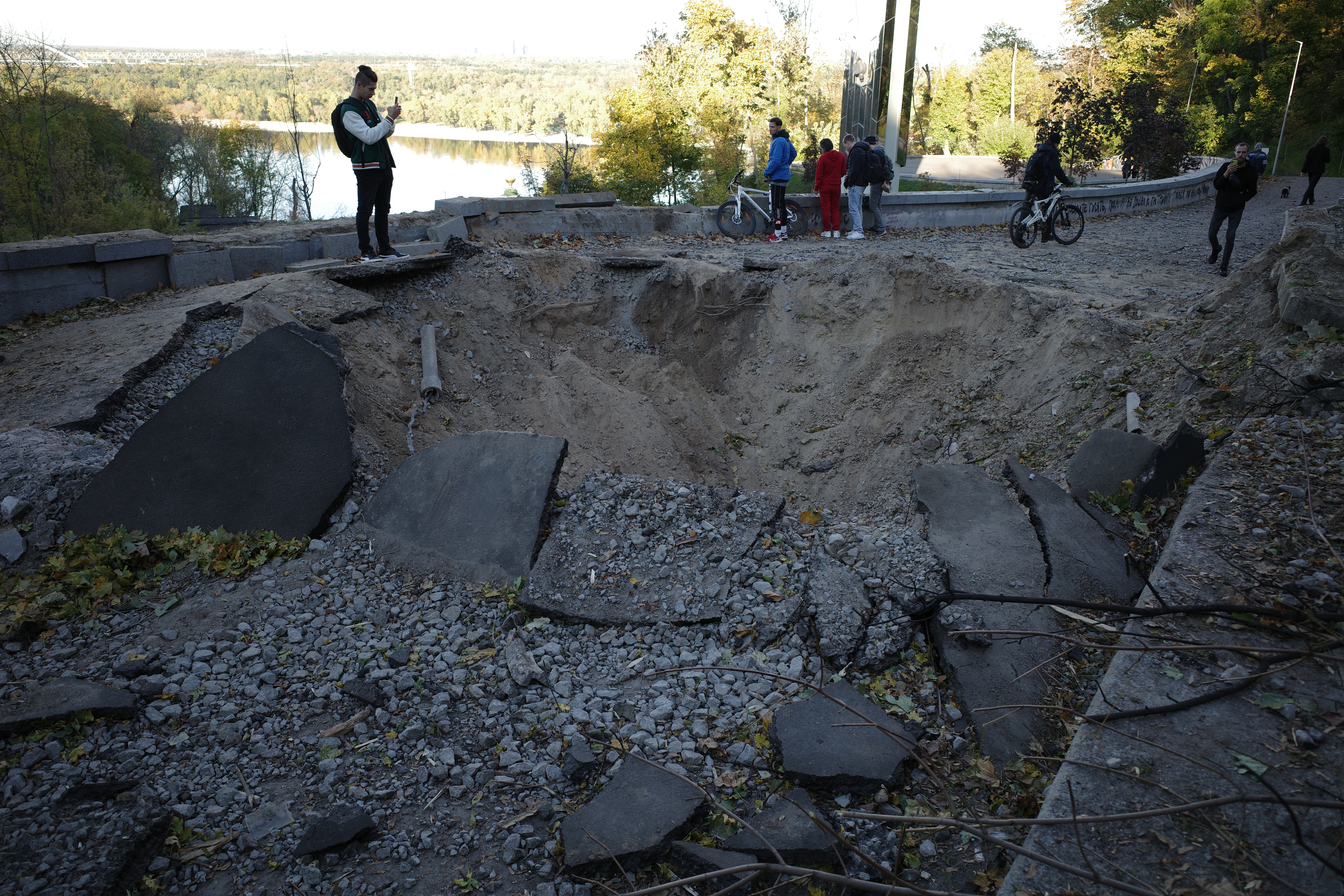 Klitschko Bridge Crater